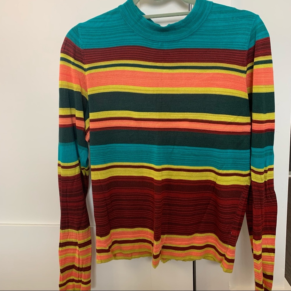 HP 🎉 Free People Mock Neck Retro Sweater